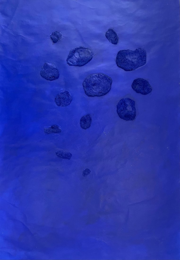 Yves Klein (Mixed Media on Paper) (1 of 6)