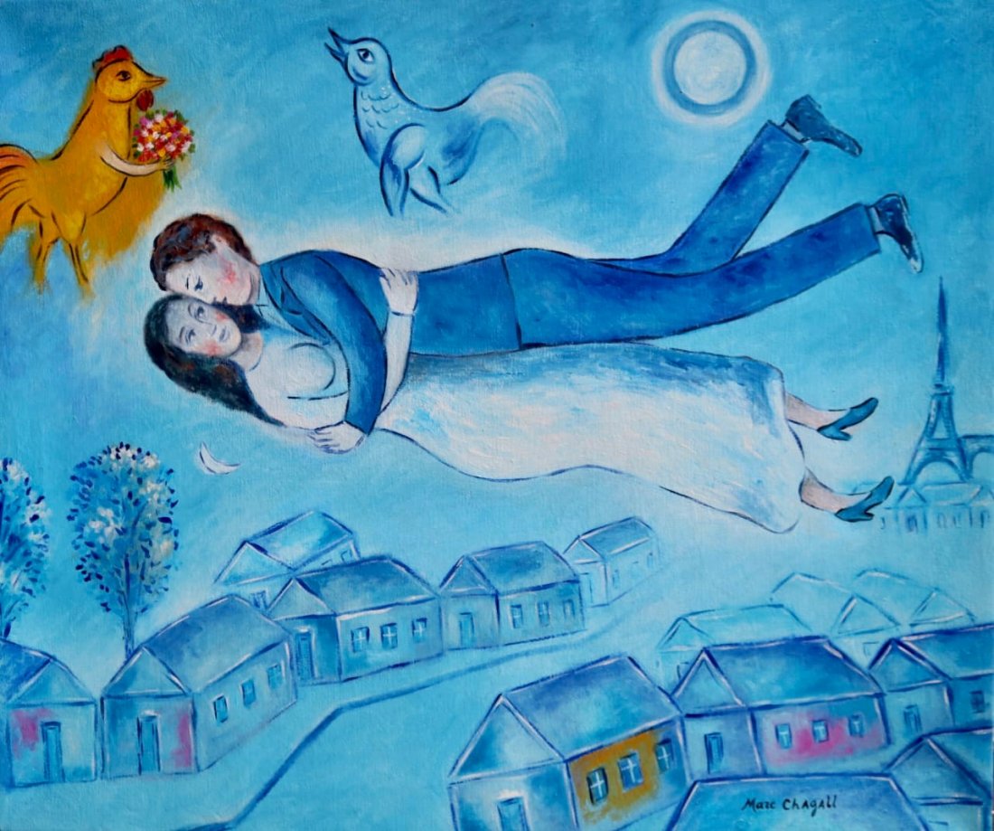 Marc Chagall (Oil on canvas) (1 of 6)