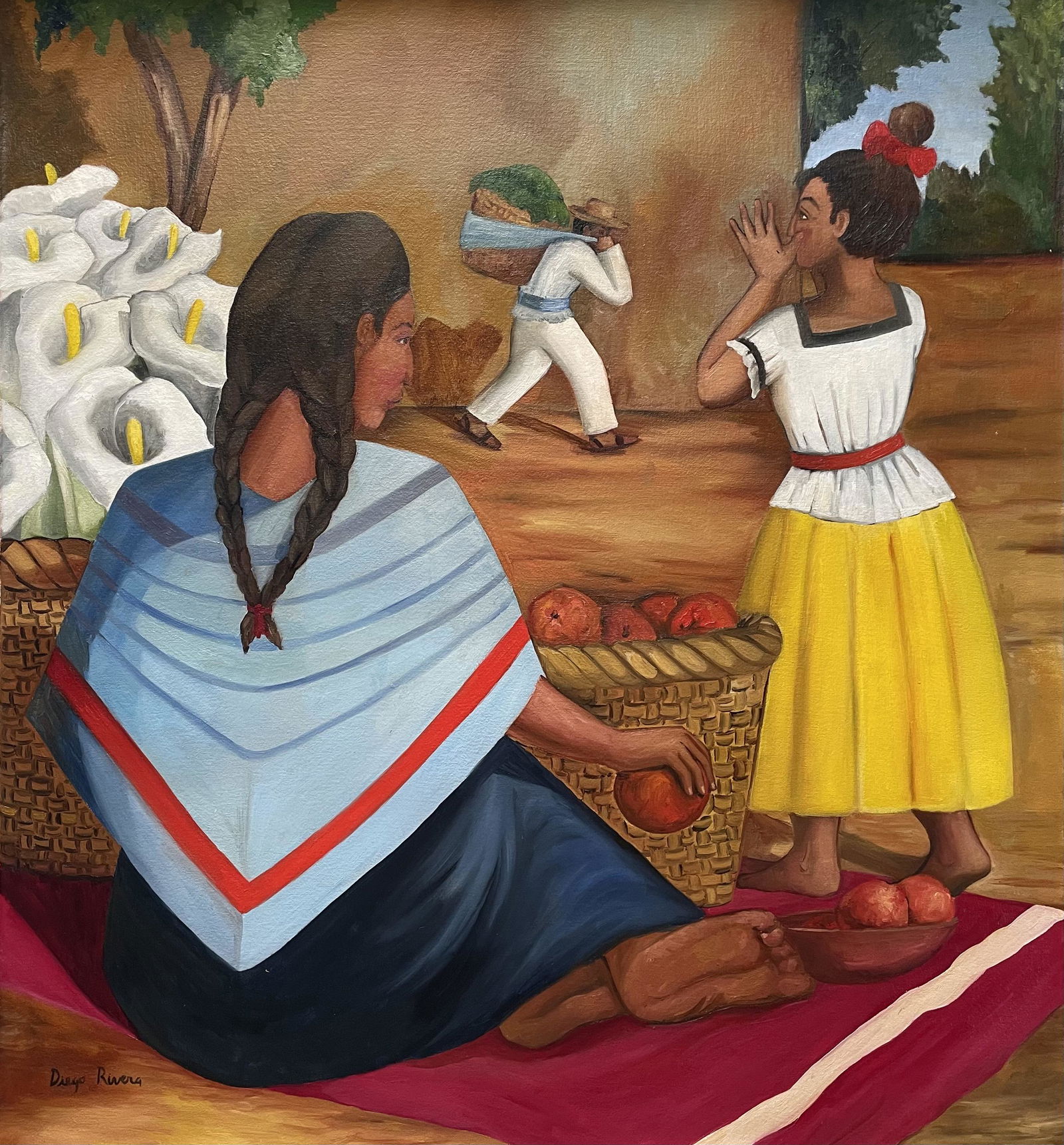 Diego Rivera (Oil on Canvas) (1 of 6)