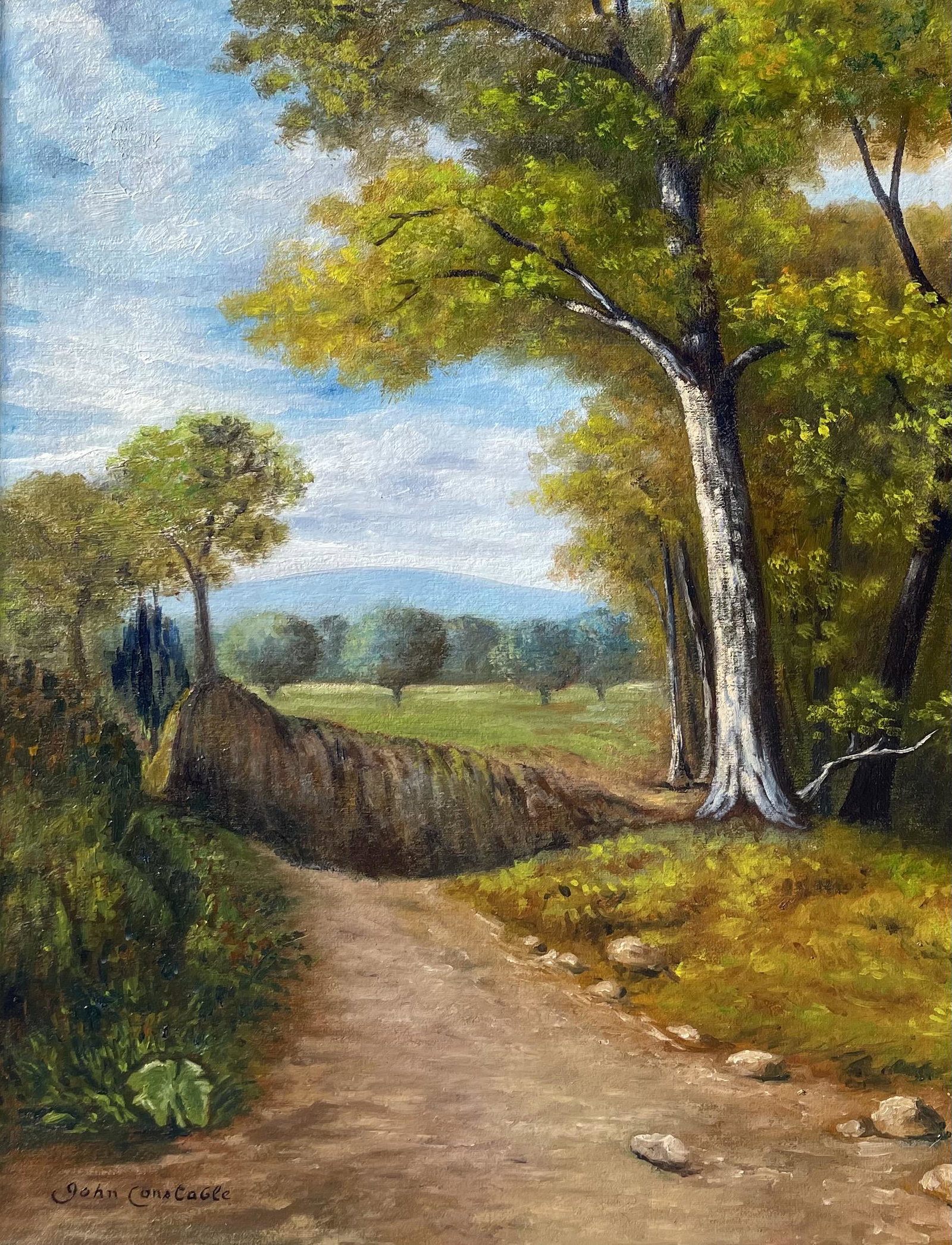 John Constable (Oil on Canvas) (1 of 6)