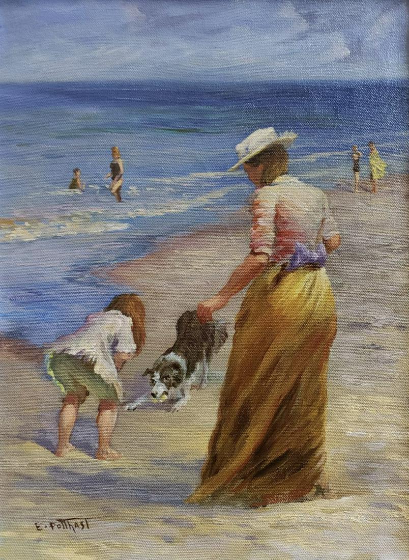 Edward Henry Potthast (Oil on Canvas) (1 of 6)