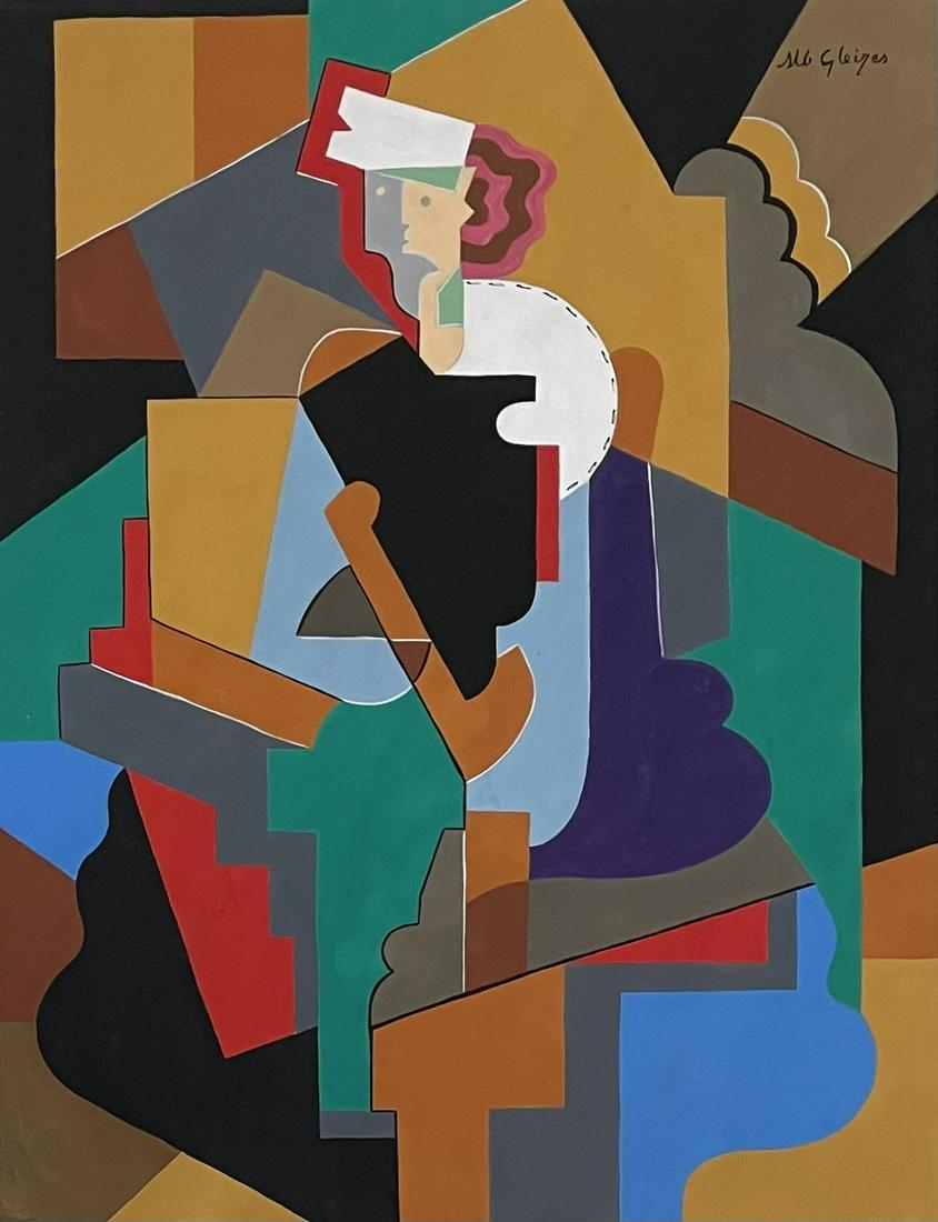 Albert Gleizes (Gouache on Paper) (1 of 3)