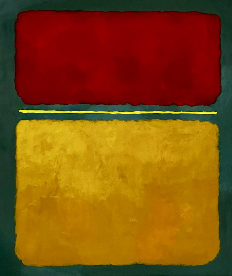 Mark Rothko (Gouache on Paper) in the style of (1 of 4)