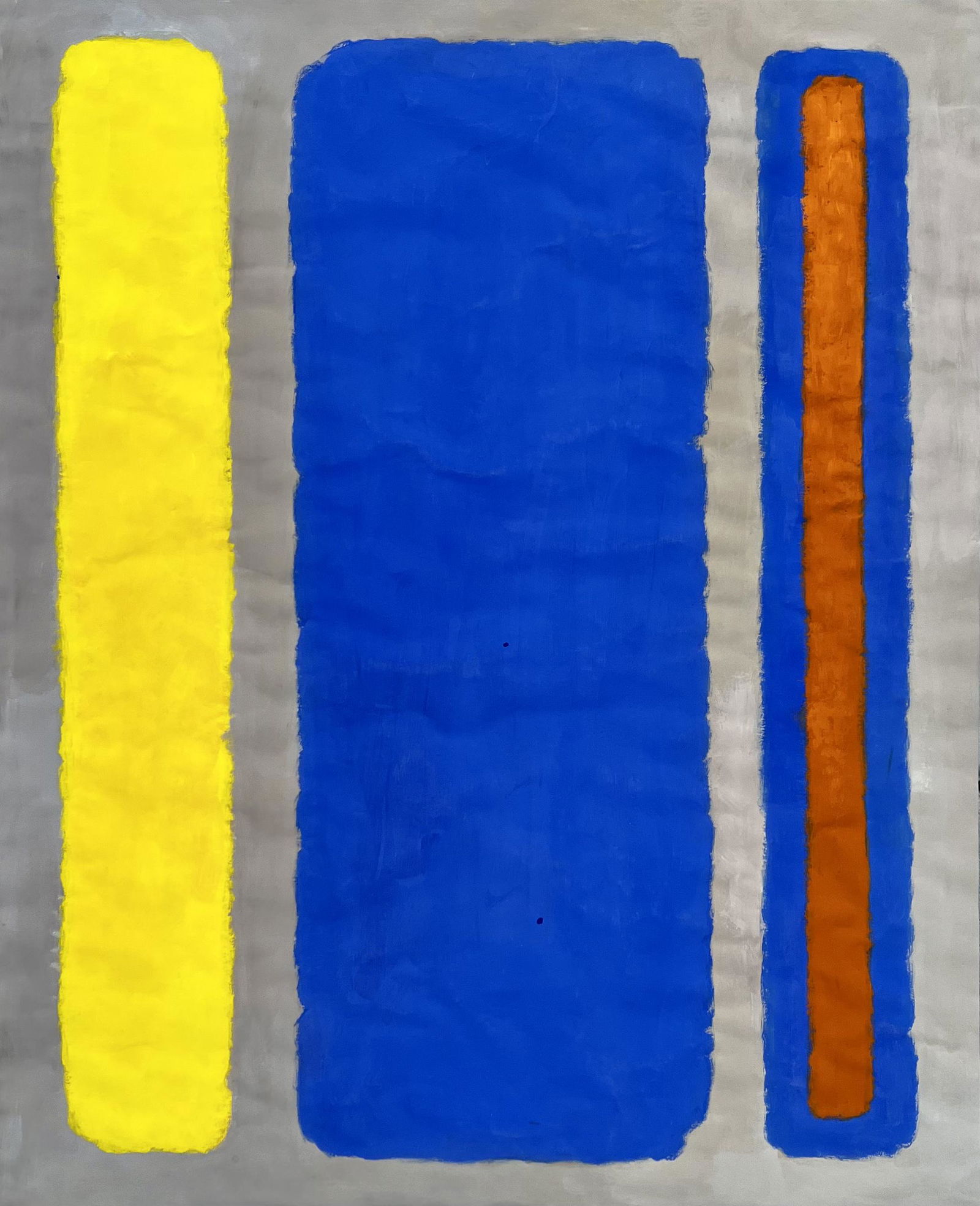 Mark Rothko (Gouache on Paper Painting) in the style of: Mark Rothko appears in the Back of the painting. Rendered in the style of Itzchak Tarkay . Technique: Gouache on Paper Painting. Measures: 19 3/4 x 16 Inches. Provenance: Private Collection Mr. Joseph