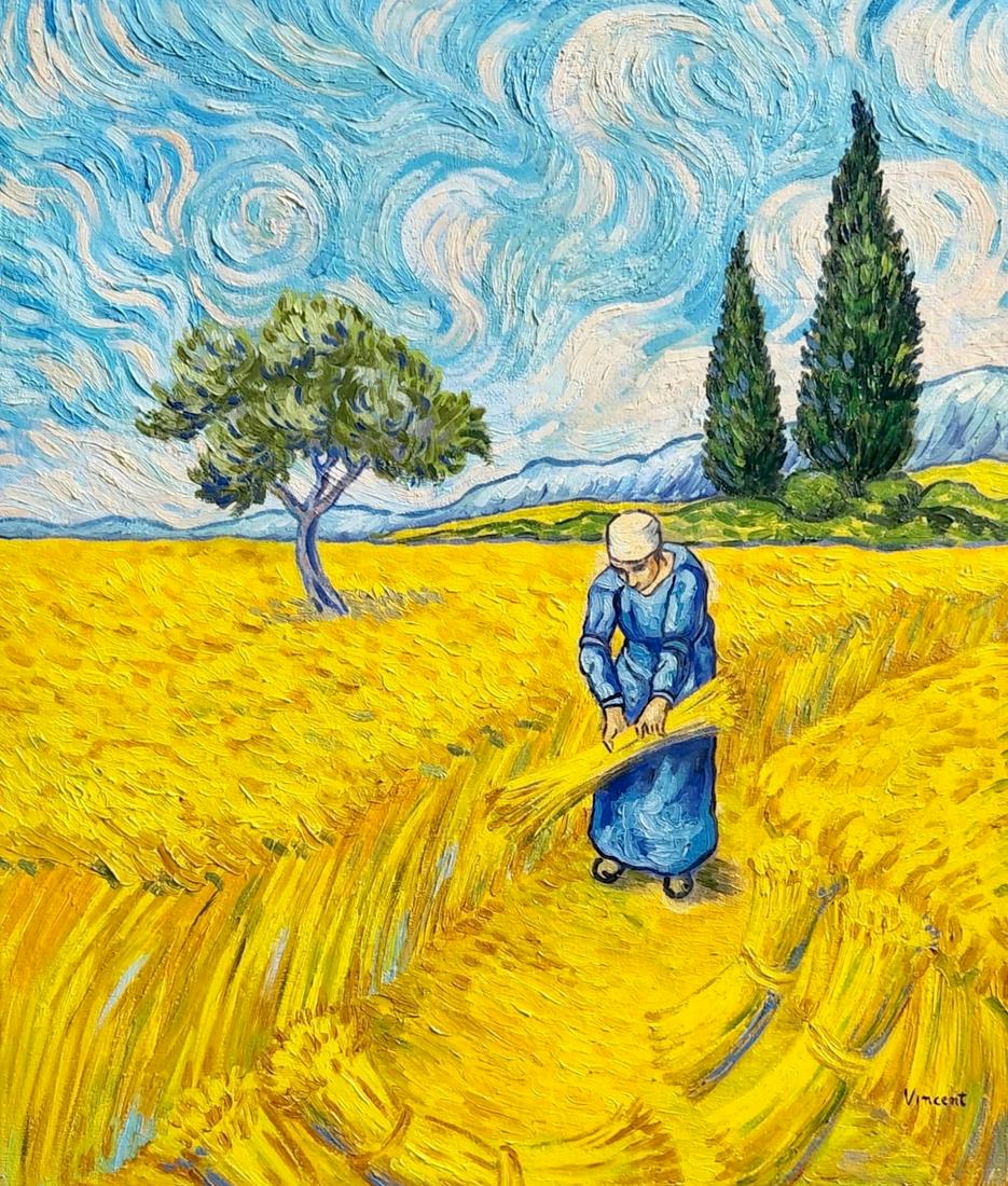 Vincent van Gogh (Oil on Canvas painting) In The Style Of (1 of 3)