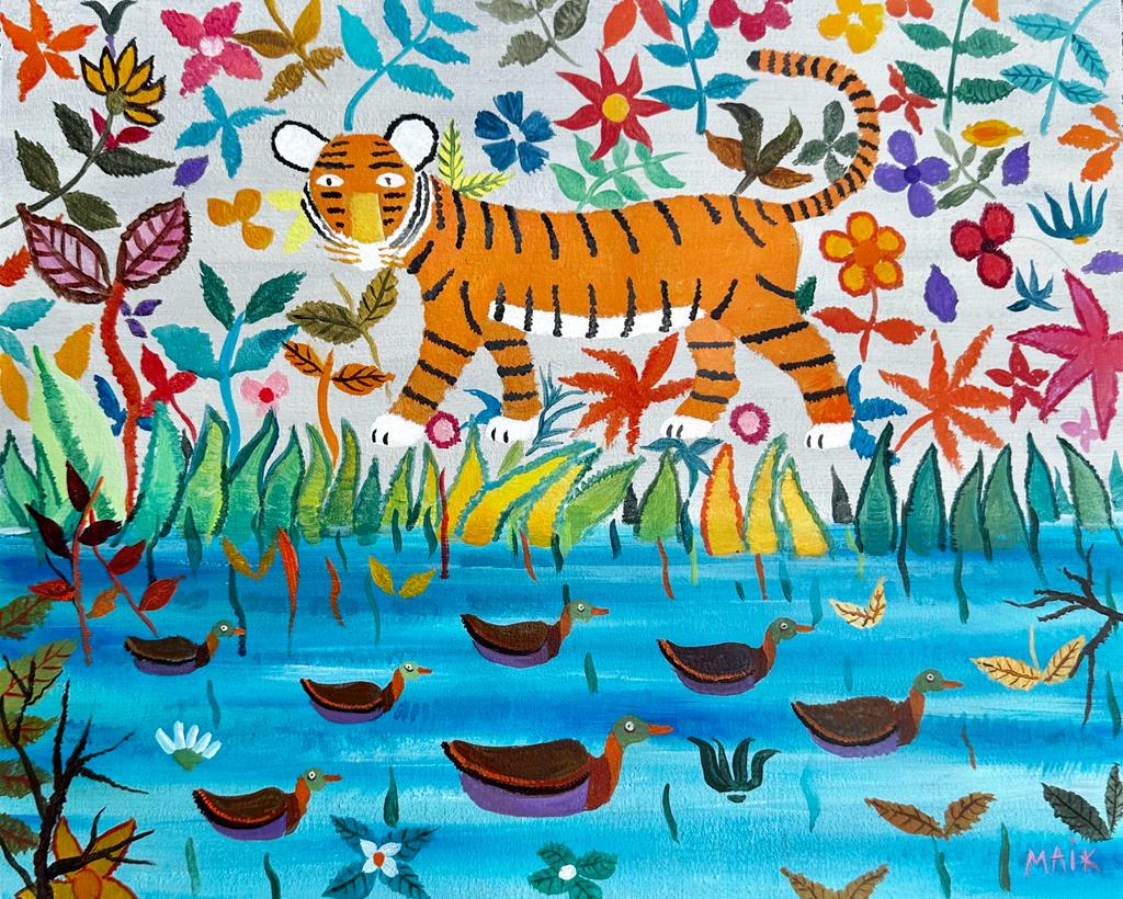 Henri Maik French 1922 - 1993 ( Listed / Oil on canvas Painting ) style of (1 of 6)