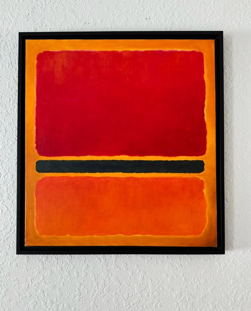 Mark Rothko Russian / American 1903 - 1970 ( Untitled Oil on canvas painting ) style of (1 of 4)