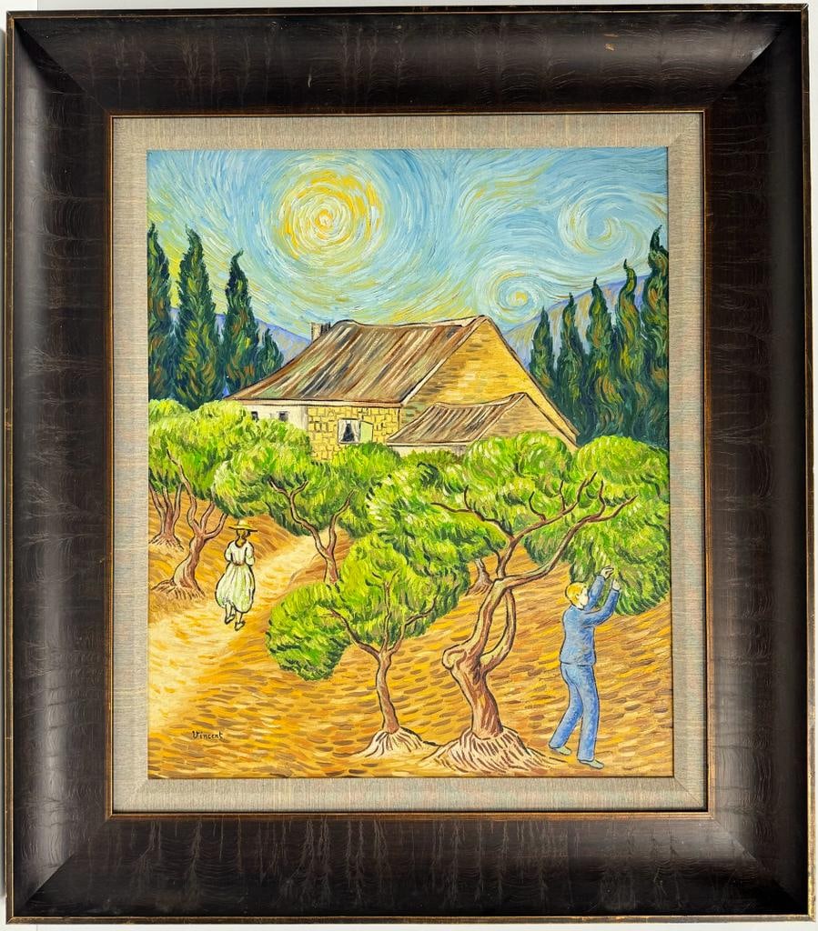 Vincent Van Gogh Dutch 1853-1890 Oil on canvas. Paul Gaugin, Cezanne, Degas Era (1 of 11)