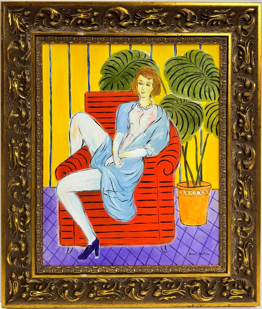 Amazing Henri Matisse 1869-1954 Oil on canvas. Fauvist Derain Vlaminck Era (1 of 11)