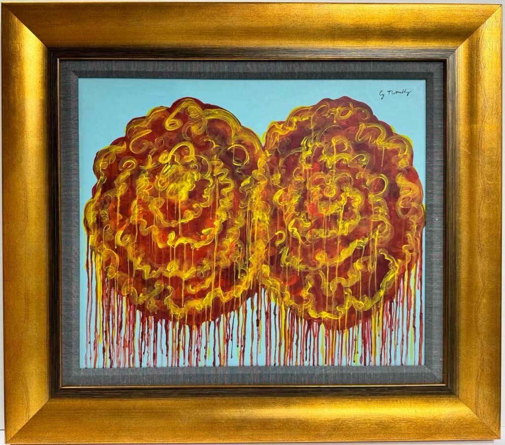 Cy Twombly American 1928 - 2011 Acrylic on Canvas Painting Abstract Expressionist Pollock Rothko (1 of 11)