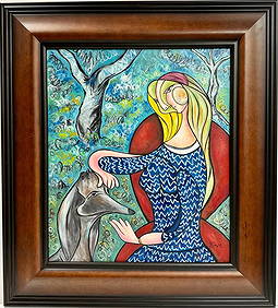 Pablo Picasso Spanish 1881 1973 Oil On Canvas Painting Woman Sitting Cubism Braque Juan Gris (1 of 10)