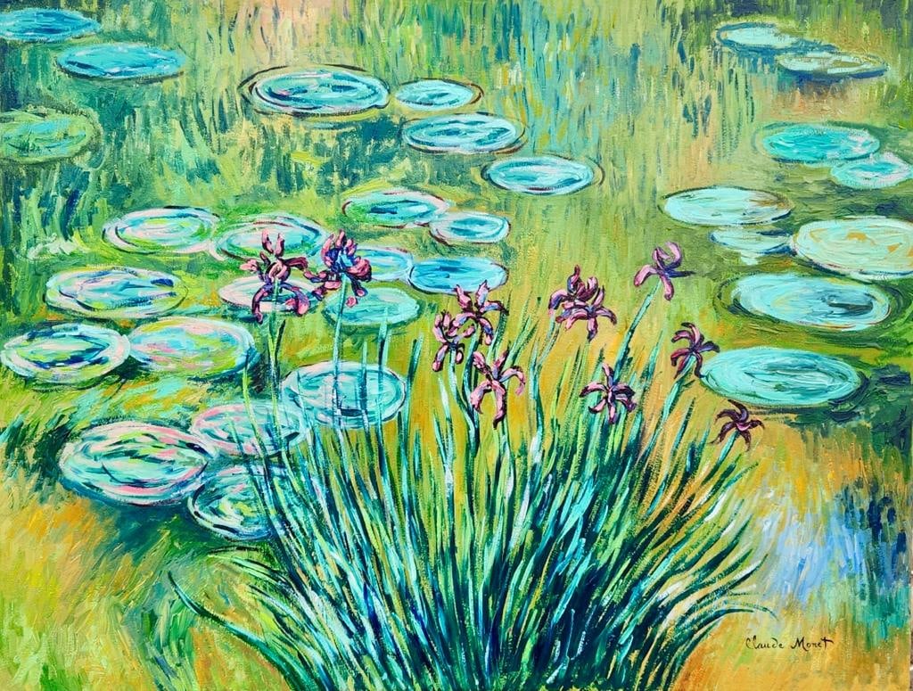 Claude Monet French 1840 - 1926 Oil on canvas Painting Impressionism Renoir Manet Pissarro Era. (1 of 6)