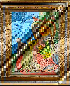 Pablo Picasso Spanish 1881 1973 Oil On Canvas Painting Dali , Magritte , Braque Juan Gris Cubism Era (1 of 7)