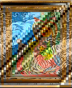 Pablo Picasso Spanish 1881 1973 Oil On Canvas Painting Dali , Magritte , Braque Juan Gris Cubism Era First Image