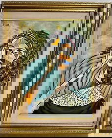 Pablo Picasso Spanish 1881 1973 Oil On Canvas Painting Cubism Braque Juan Gris (1 of 6)