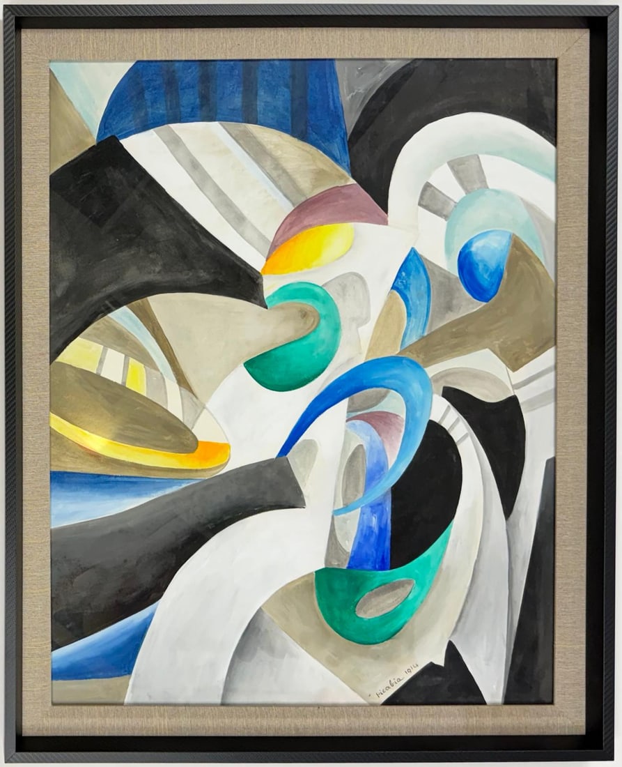 Francis Picabia French painter 1879-1953 Watercolor on Paper Max Ernst Juan Gris Era (1 of 6)