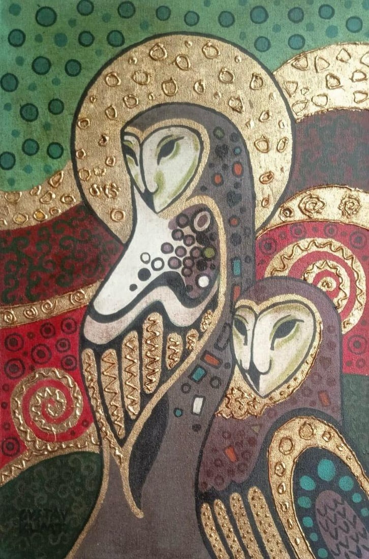 Gustav Klimt Austrian 1862-1918 Oil on Canvas Egon Schiele Edgar Degas Claude Monet Era (1 of 7)