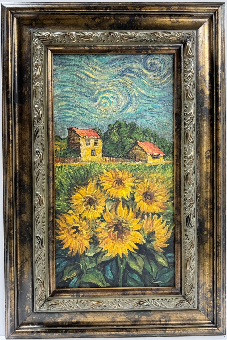 Vincent Van Gogh Dutch 1853-1890 Oil on canvas. Paul Gaugin, Cezanne, Degas Era (1 of 8)