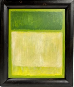 Mark Rothko Russian / American 1903 - 1970 In The Style of Oil on canvas painting Appraisal Pollock