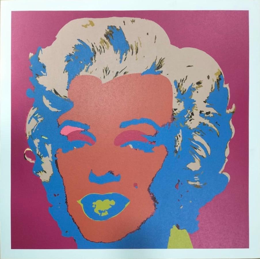 Andy Warhol American 1928-1987 Monroe Screenprint in the style of.Basquiat Pop Art Era (1 of 7)