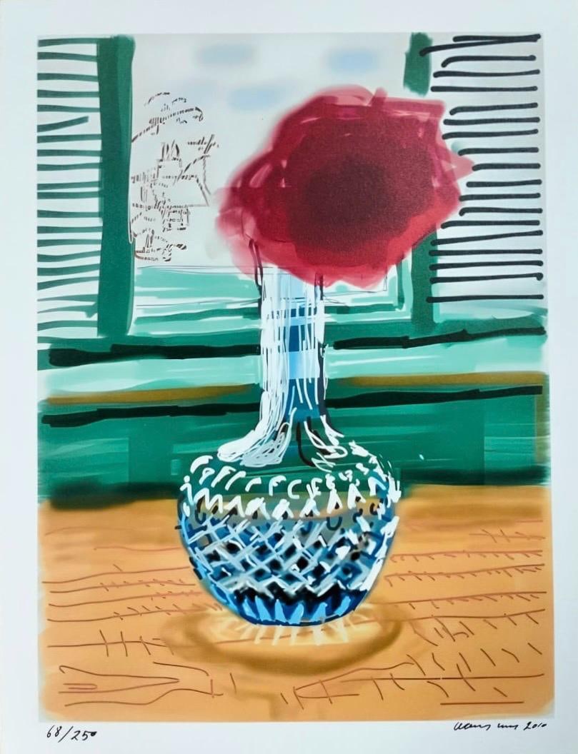 David Hockney English B.1937 Screenprint In the Style of. Roy Lichtenstein and Andy Warhol Pop Era. (1 of 6)