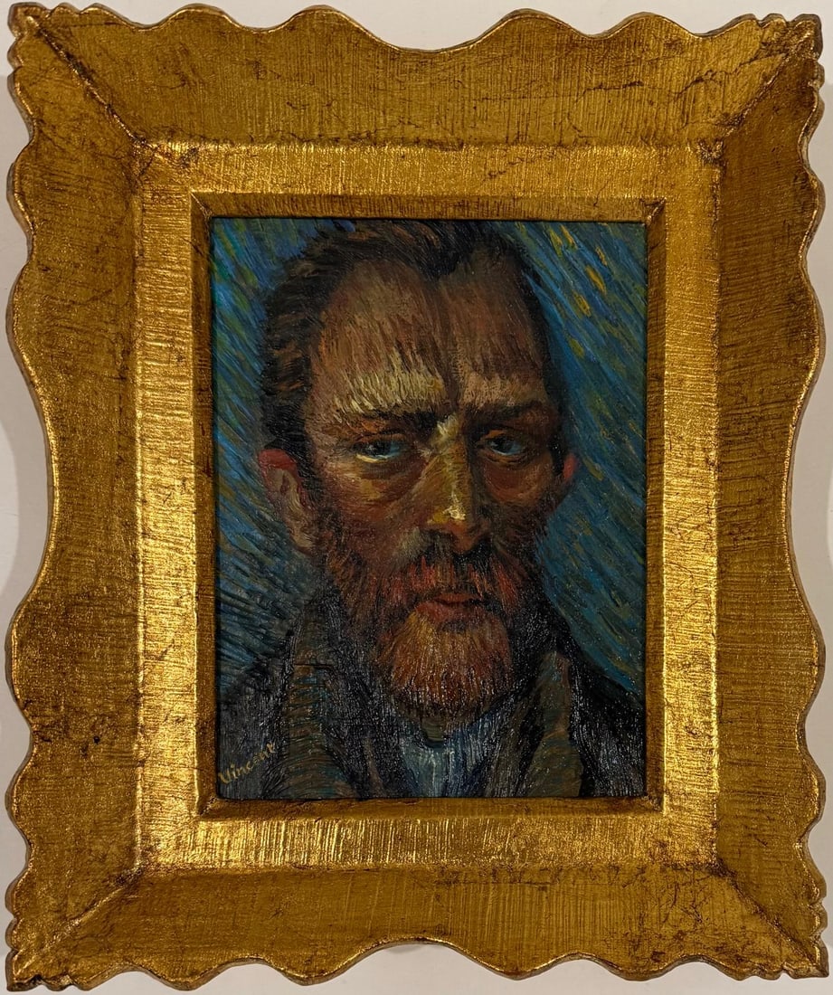 Vincent Van Gogh Dutch 1853-1890 Oil on Canvas painting in the style of. Post Impressionism Period. (1 of 6)