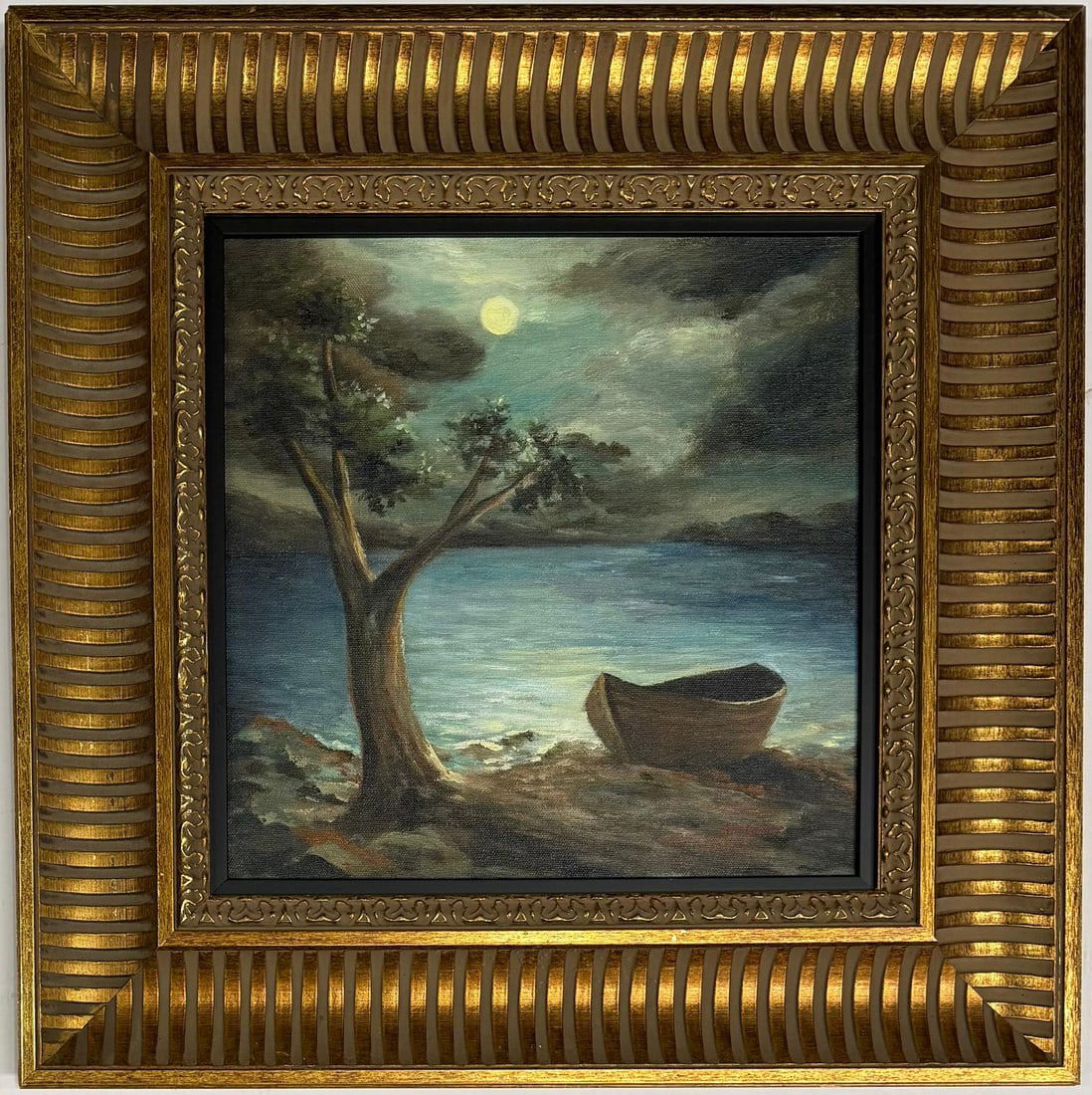 Albert Pinkham Ryder American 1847-1917 Oil on Canvas Landscape painting In the style of. Modernism. (1 of 5)