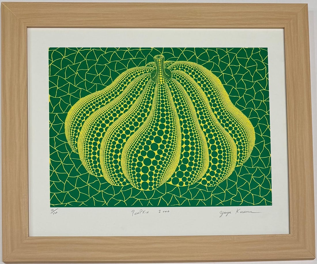Yayoi Kusama (B.1929) Japanese In the Style of. Minimalism and Pop Art Era. Screenprintt/Paper (1 of 6)