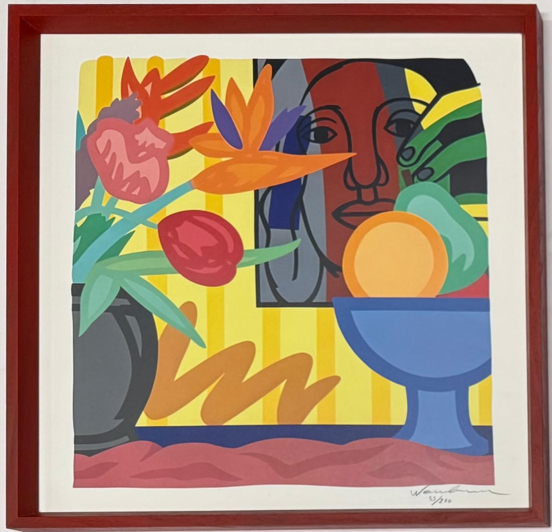 Tom Wesselmann American 1931-2004 Lithograph. In the Style of. Robert Indiana and Lichtenstein Era. (1 of 4)