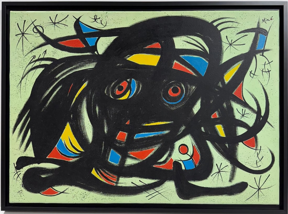 Joan Miro Spanish 1893 - 1983 Etching in paper in the style of. Modernism and Surrealist Era (1 of 6)