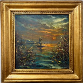 Claude Monet French 1840 - 1926 Oil on canvas in the style of. Renoir & Manet Impressionist Era.