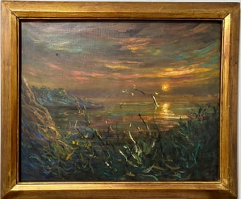 Claude Monet French 1840 - 1926 Oil on canvas in the style of .Renoir & Manet Impressionist Era.