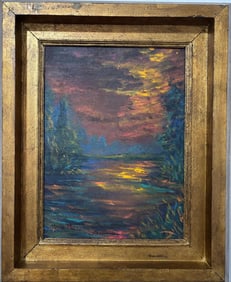 Claude Monet French 1840 - 1926 Oil on canvas In the Style of. Renoir & Manet Impressionist Era.