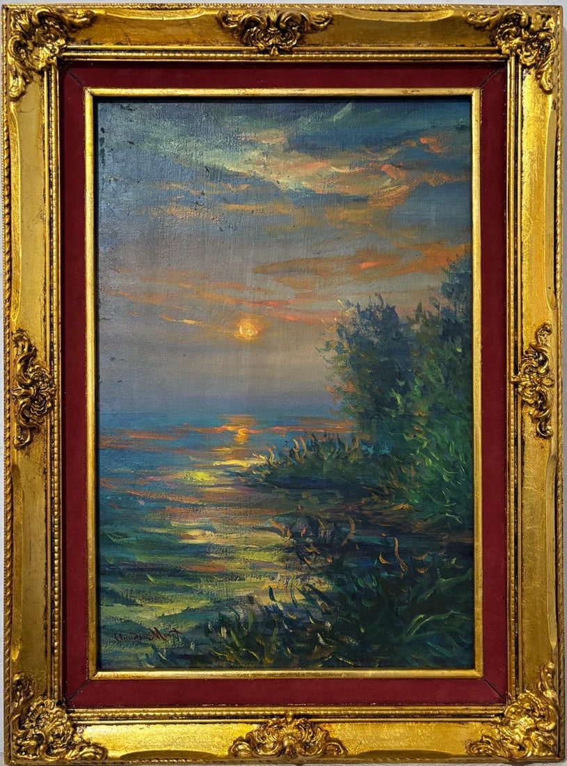 Claude Monet French 1840 - 1926 Oil on canvas In the Style of. Renoir & Manet Impressionist Era. (1 of 7)