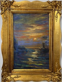 Claude Monet French 1840 - 1926 Oil on canvas In the Style of. Renoir & Manet Impressionist Era.
