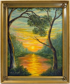 Claude Monet French 1840 - 1926 Oil on canvas in the style of. Renoir & Manet Impressionist Era.