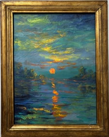 Claude Monet French 1840 - 1926 Oil on canvas in the style of. Renoir & Manet Impressionist Era.