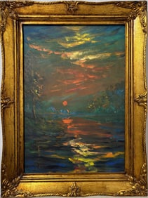 Claude Monet French 1840 - 1926 Oil on canvas in the style of. Renoir & Manet Impressionist Era.