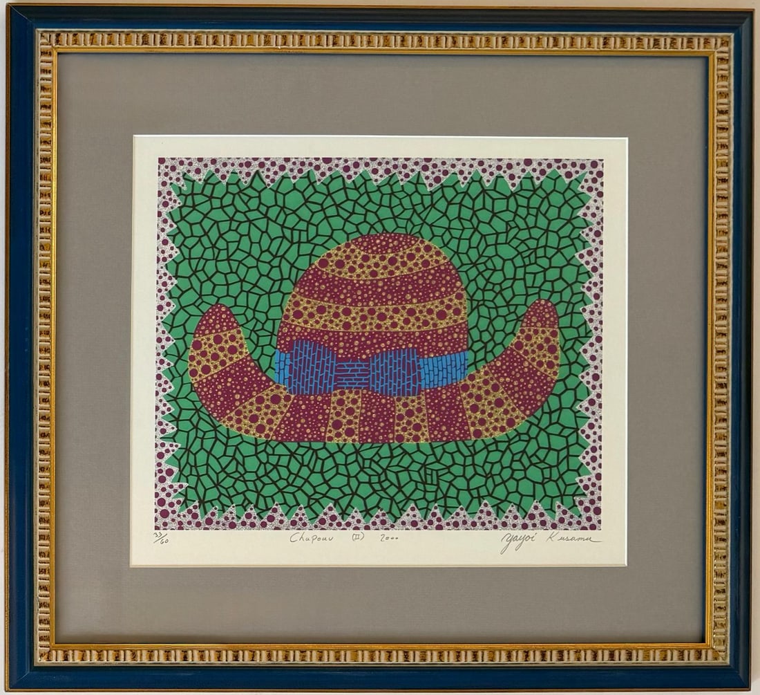 Yayoi Kusama (B.1929) Japanese In the Style of. Minimalism and Pop Art Era. Screenprint/Paper (1 of 7)