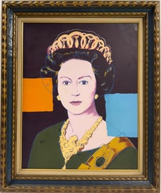 Andy Warhol American 1928-1987 Acrylic on Canvas Painting in the style of. Basquiat Pop Art Era