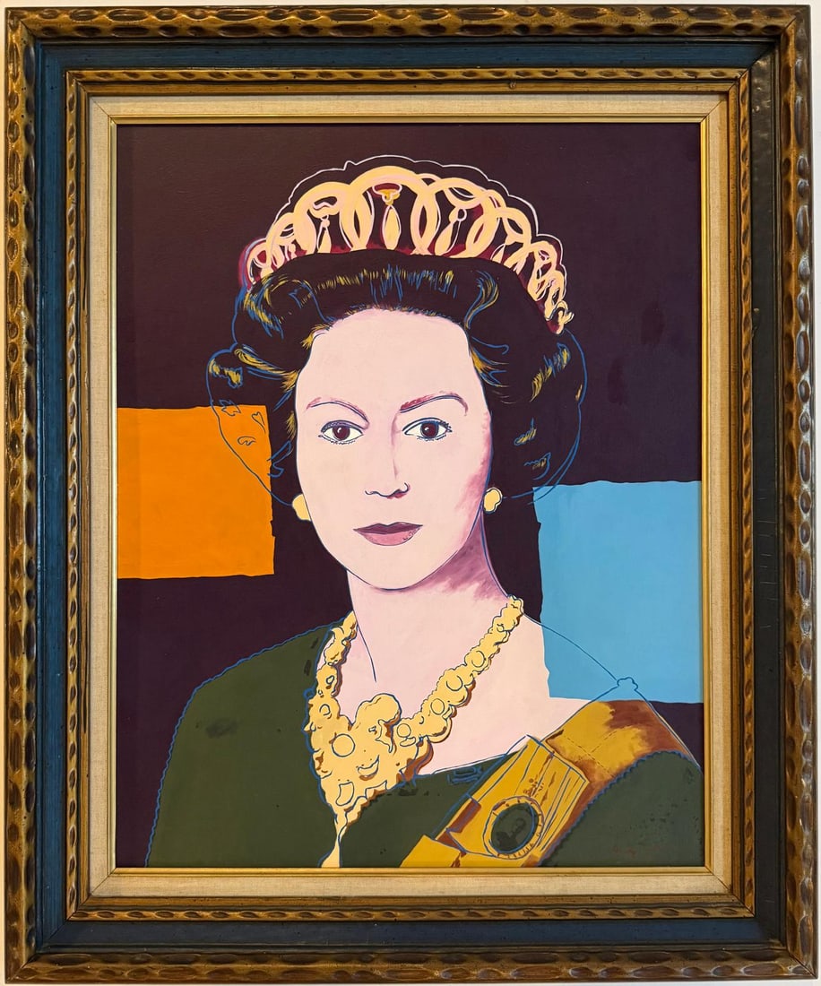 Andy Warhol American 1928-1987 Acrylic/Canvas in the style of. Haring and Warhol Pop Art Era (1 of 7)