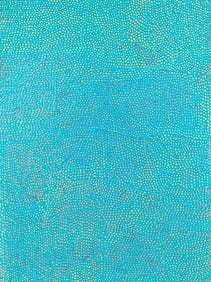 Yayoi Kusama (B.1929), In the Style of. Andy Warhol and Haring Pop Art Era. Oil on Canvas