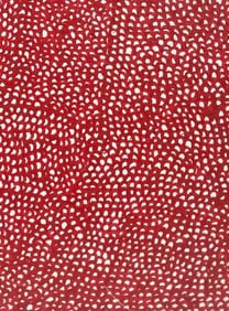 Yayoi Kusama (B.1929), In the Style of. Andy Warhol and Haring Pop Art Era. Oil on Canvas