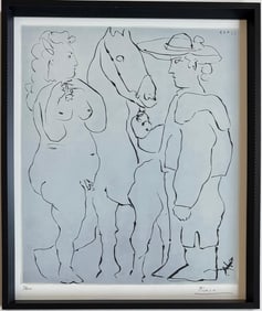 Pablo Picasso Spanish 1881-1973 Offset Lithograph . Dali Magritte, Era