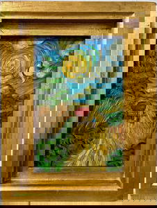Vincent Van Gogh Dutch 1853-1890 Oil on Canvas painting in the style of. Gaugin, Monet, Degas Period