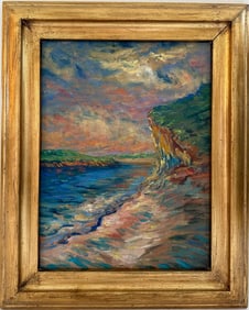 Claude Monet French 1840 - 1926 Oil on Canvas in the style of  . Renoir & Manet Impressionist Era.