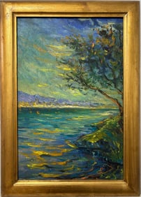 Claude Monet French 1840 - 1926 Oil on Canvas In the Style of. Renoir & Manet Impressionist Era.