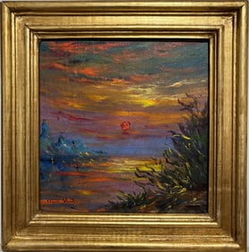 Claude Monet French 1840 - 1926 Oil on Canvas in the style of . Renoir & Manet Impressionist Era.