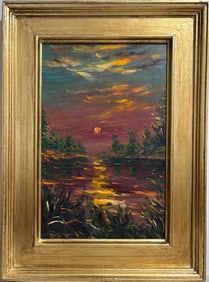 Claude Monet French 1840 - 1926 Oil on Canvas in the style of. Renoir & Manet Impressionist Era.