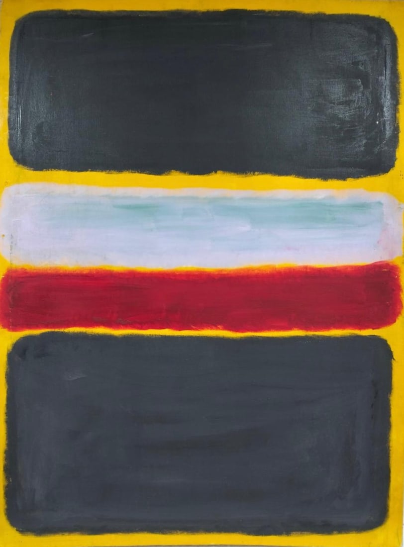 Mark Rothko American 1903–1970, Oil on Canvas in the style of Barnett Newman, Clyfford Still Era (1 of 7)
